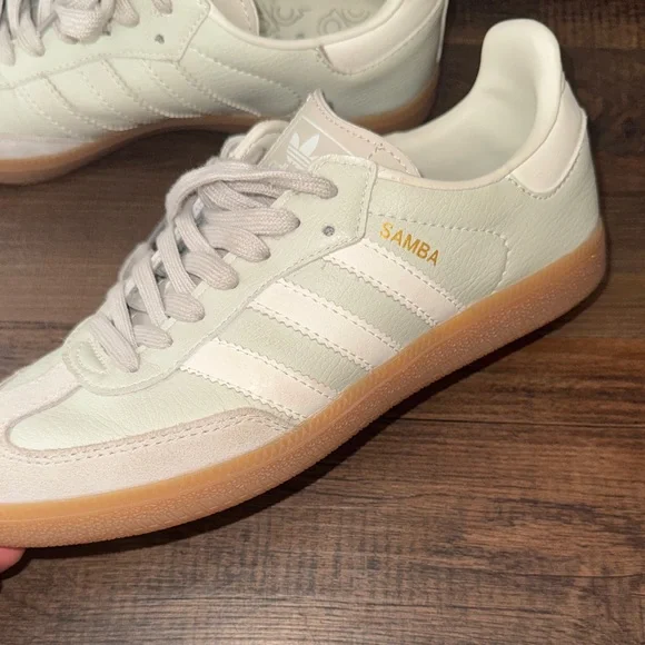 Adidas Samba OG Light Sage / Pale Green /gray Gum Sole - Picture 15 of 16